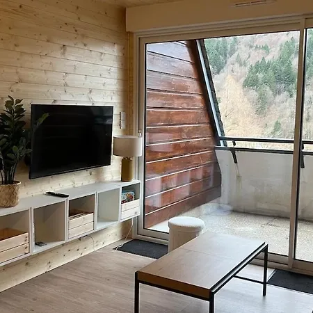 Cosy Mont-dore Avec Vue, Balcon, Parking Apartment